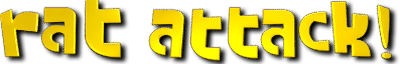Rat Attack logo for Playstation
